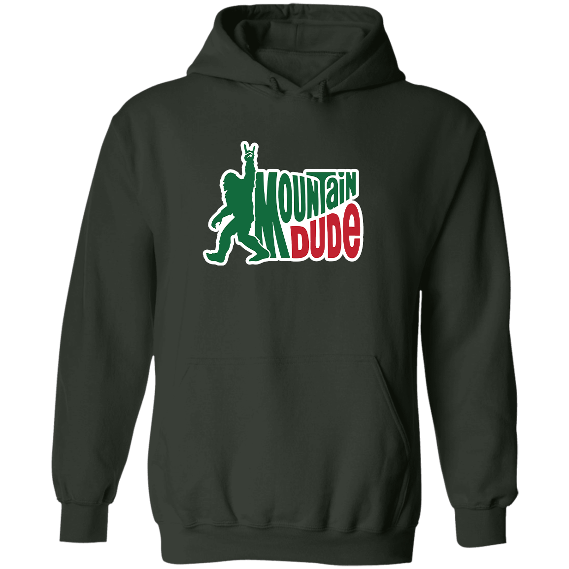 Mountain Dude, Pullover Hoodie
