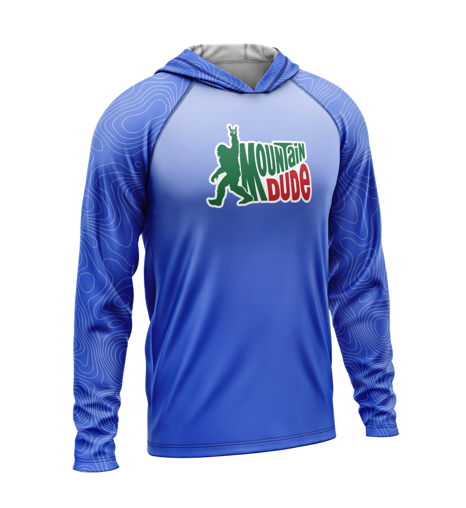 Mountain Dude, Light Weight Sun-Shade Hoodie, Elevations