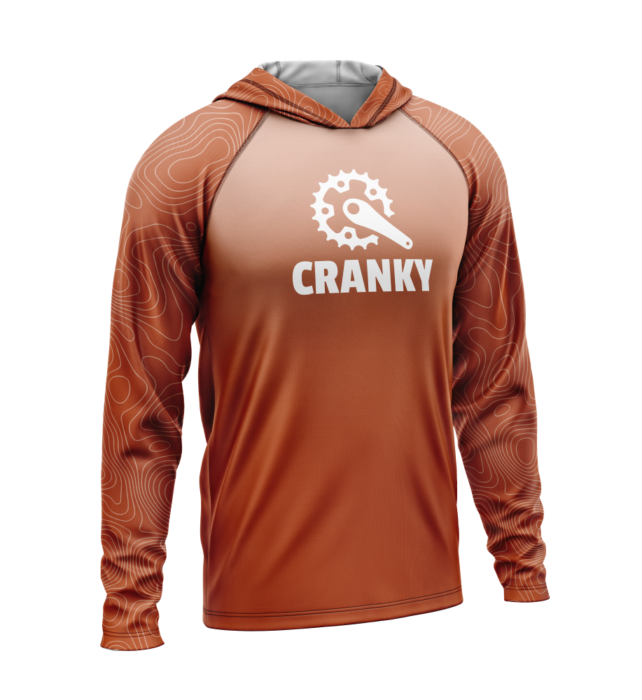 Cranky, Light Weight Sun-Shade Hoodie, Elevations