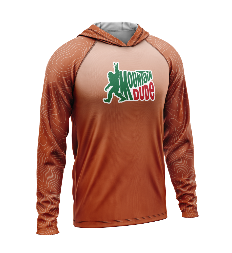 Mountain Dude, Light Weight Sun-Shade Hoodie, Elevations