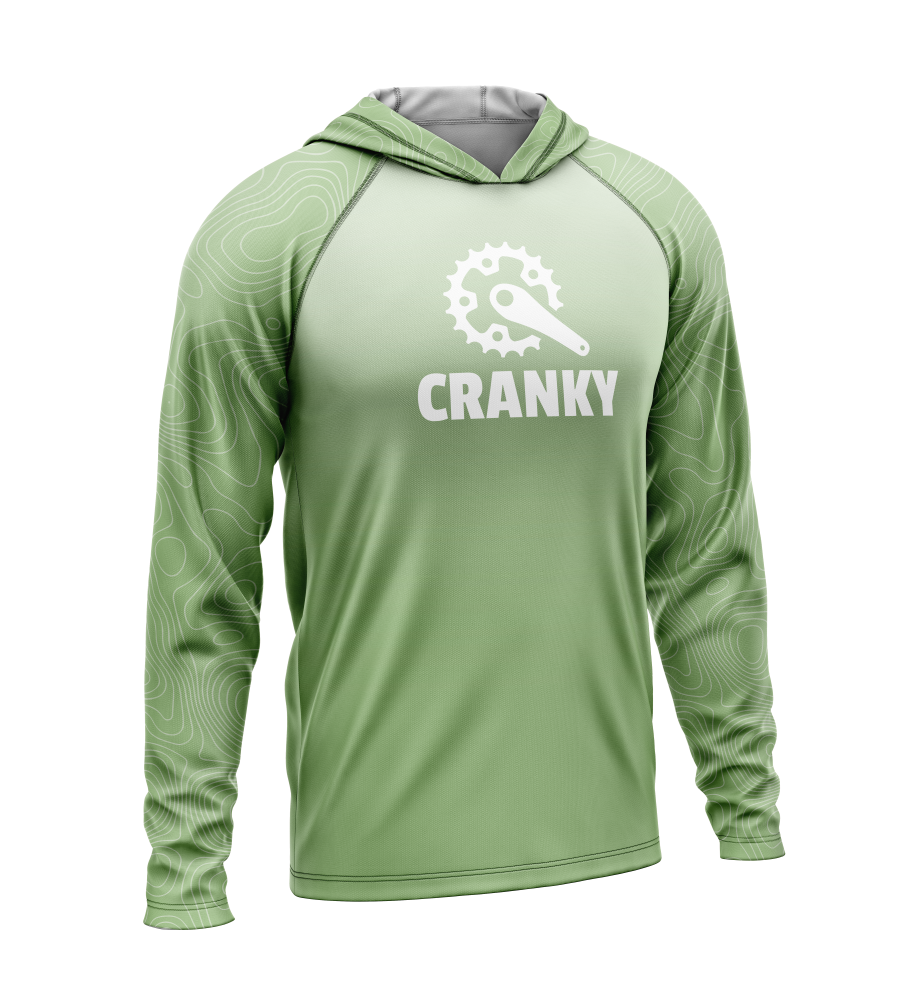 Cranky, Light Weight Sun-Shade Hoodie, Elevations