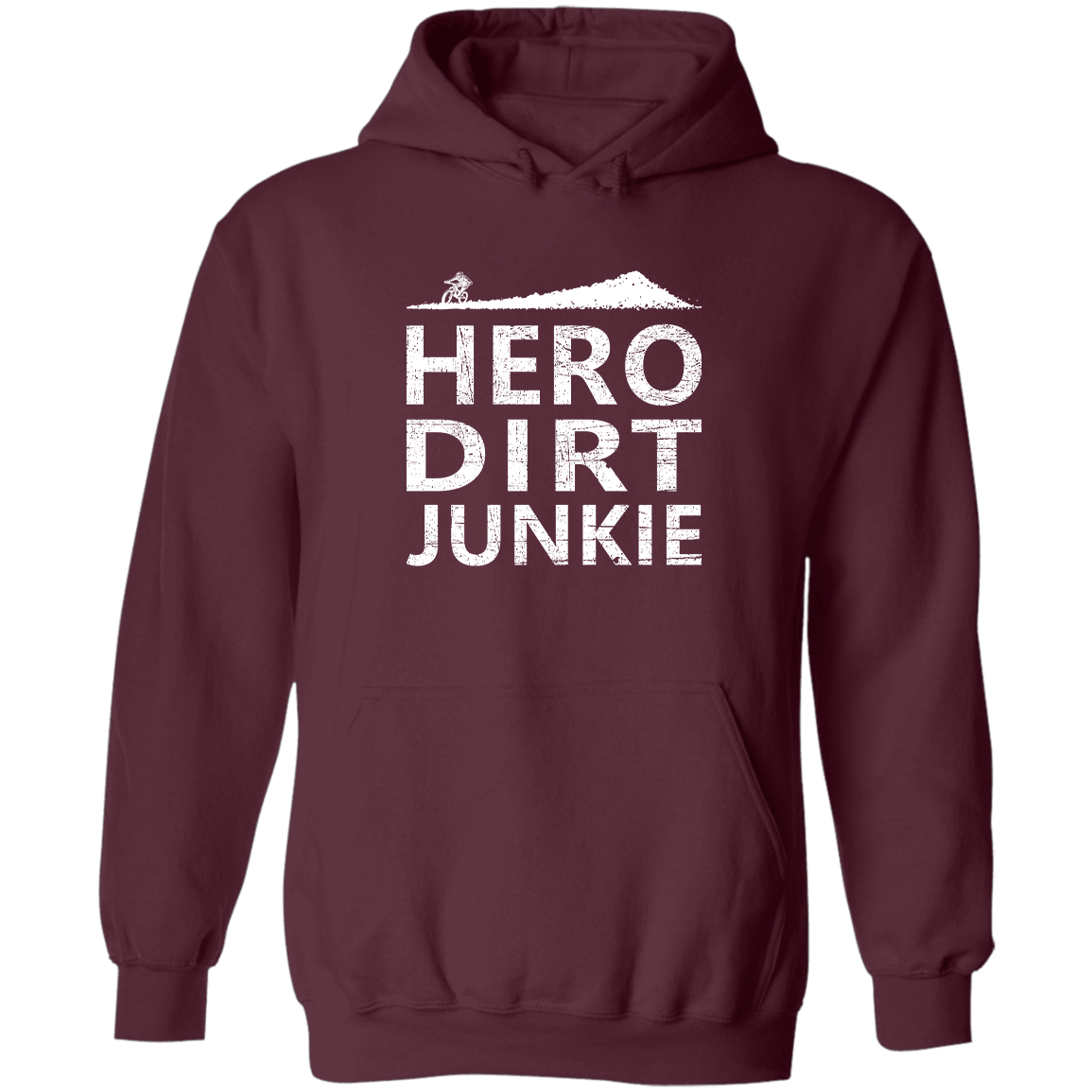 Hero Dirt Junkie, Pullover Hoodie