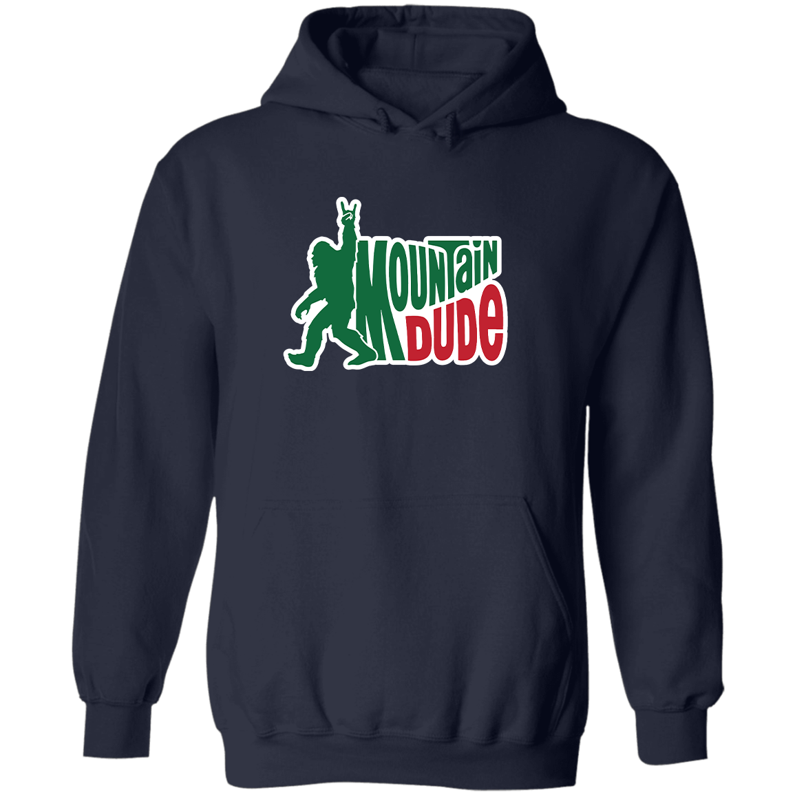 Mountain Dude, Pullover Hoodie
