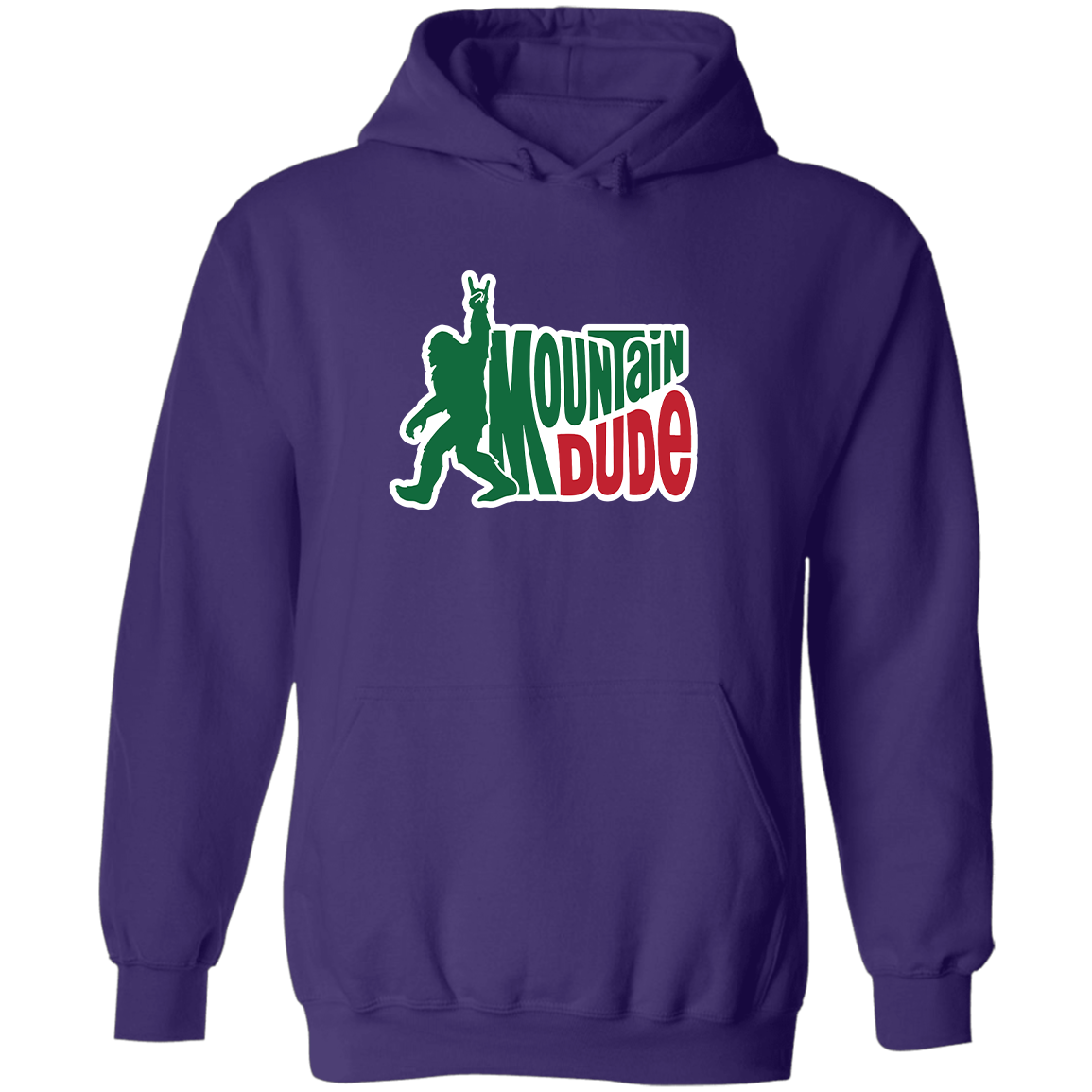Mountain Dude, Pullover Hoodie