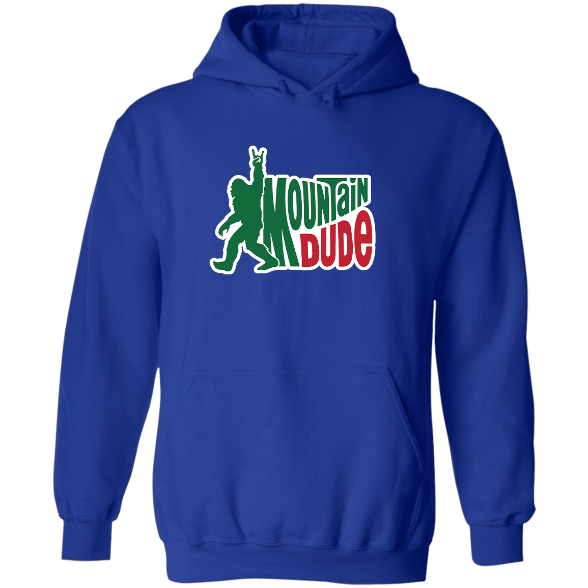 Mountain Dude, Pullover Hoodie