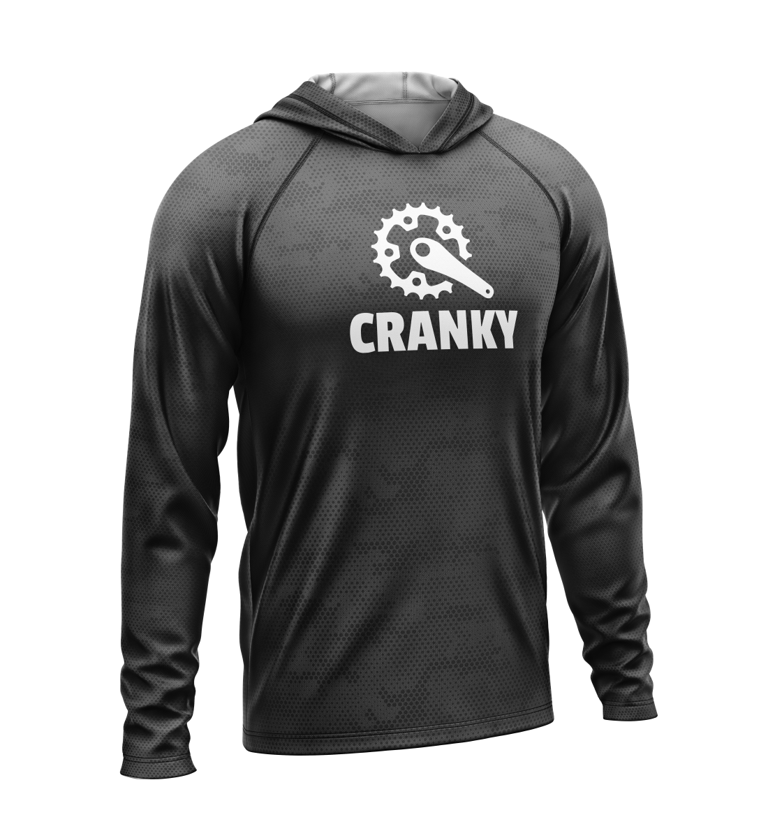 Cranky, Light Weight Sun-Shade Hoodie, Dot Pattern