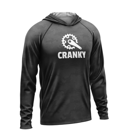 Cranky, Light Weight Sun-Shade Hoodie, Dot Pattern