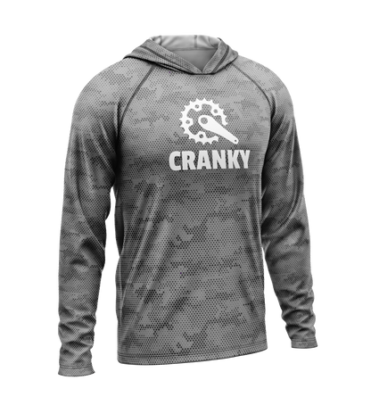 Cranky, Light Weight Sun-Shade Hoodie, Dot Pattern
