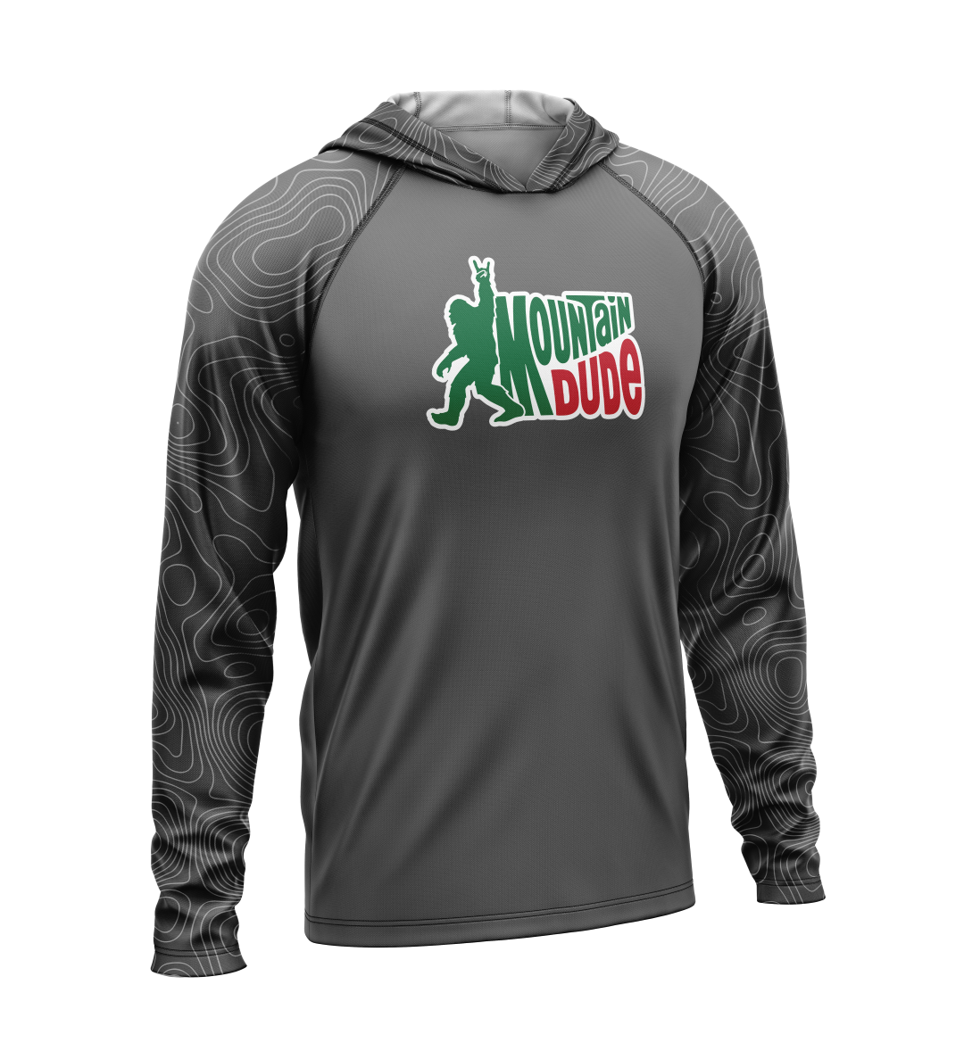 Mountain Dude, Light Weight Sun-Shade Hoodie, Elevations