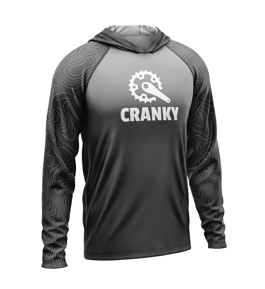 Cranky, Light Weight Sun-Shade Hoodie, Elevations