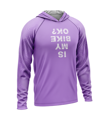 Is My Bike Okay, Light Weight Sun-Shade Hoodie, Elevations