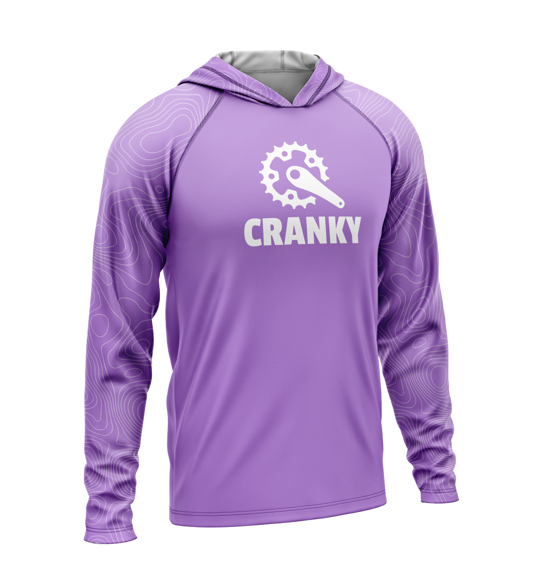 Cranky, Light Weight Sun-Shade Hoodie, Elevations