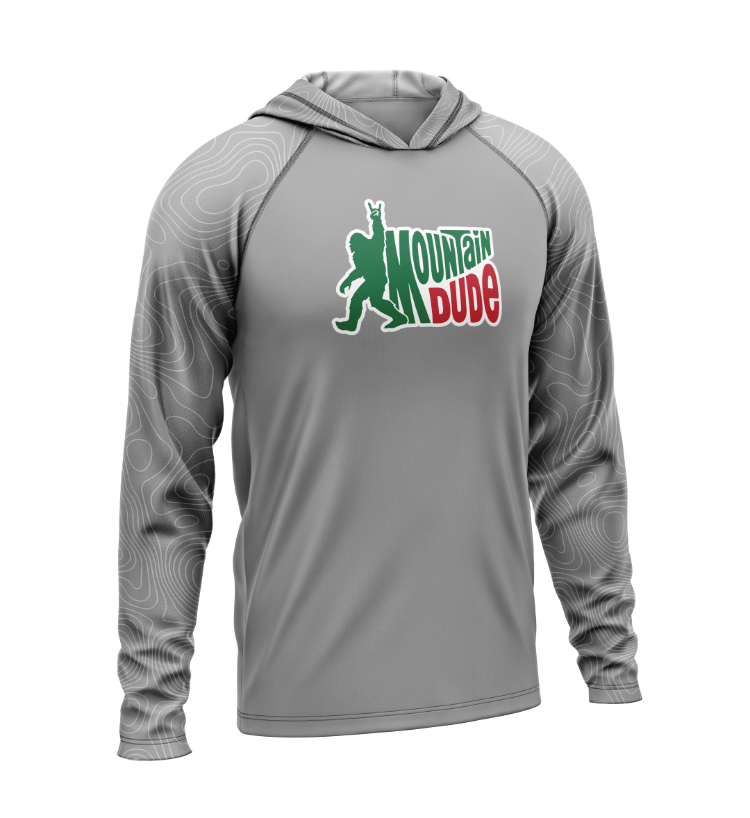 Mountain Dude, Light Weight Sun-Shade Hoodie, Elevations