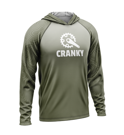 Cranky, Light Weight Sun-Shade Hoodie, Elevations