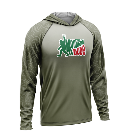 Mountain Dude, Light Weight Sun-Shade Hoodie, Elevations