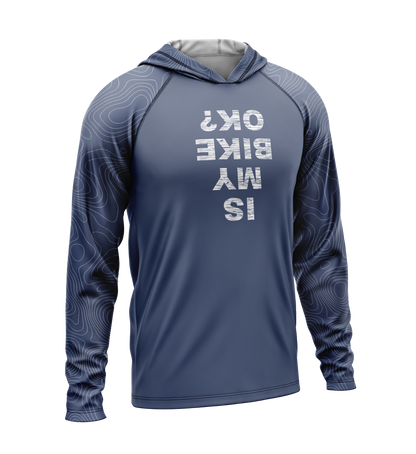 Is My Bike Okay, Light Weight Sun-Shade Hoodie, Elevations