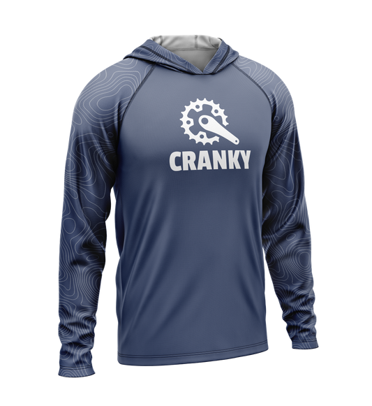 Cranky, Light Weight Sun-Shade Hoodie, Elevations