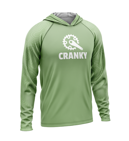 Cranky, Light Weight Sun-Shade Hoodie, Elevations