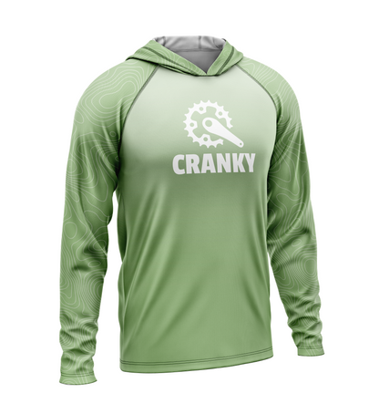 Cranky, Light Weight Sun-Shade Hoodie, Elevations