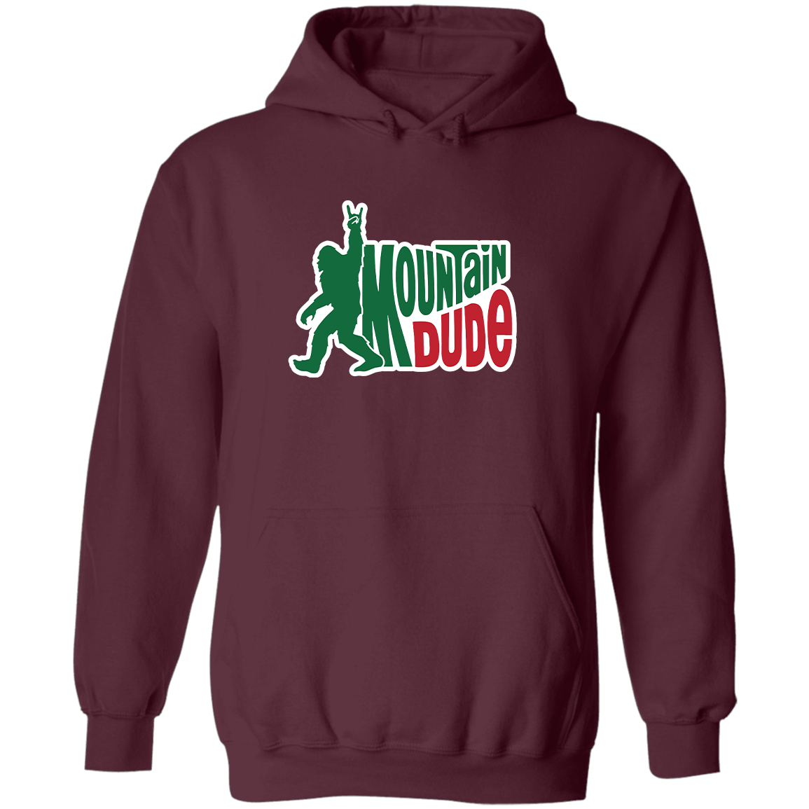 Mountain Dude, Pullover Hoodie