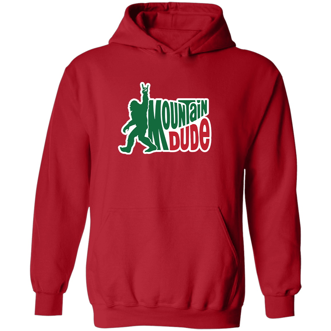 Mountain Dude, Pullover Hoodie