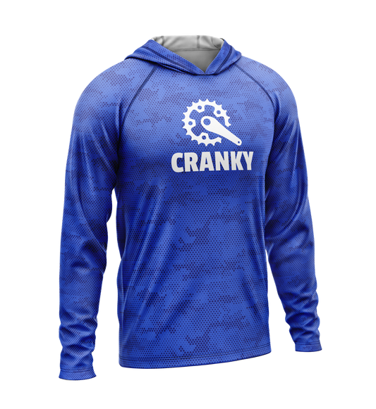 Cranky, Light Weight Sun-Shade Hoodie, Dot Pattern