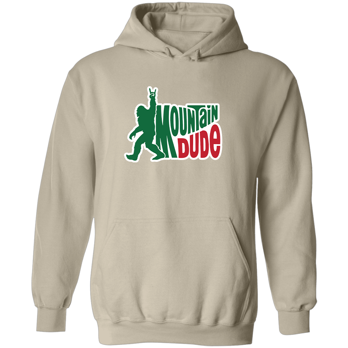 Mountain Dude, Pullover Hoodie